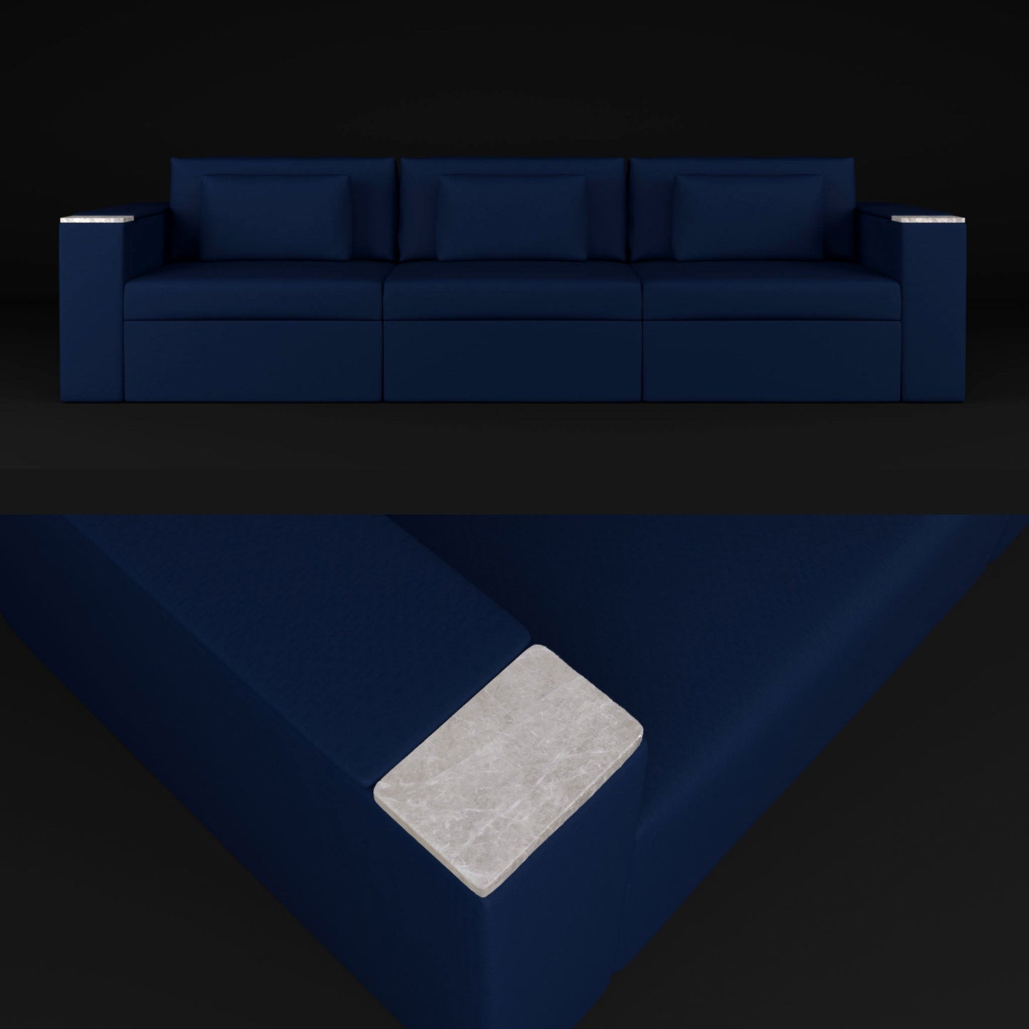Three-Seater Essential
