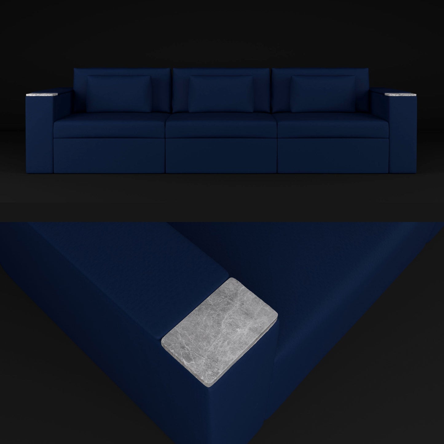 Three-Seater Essential