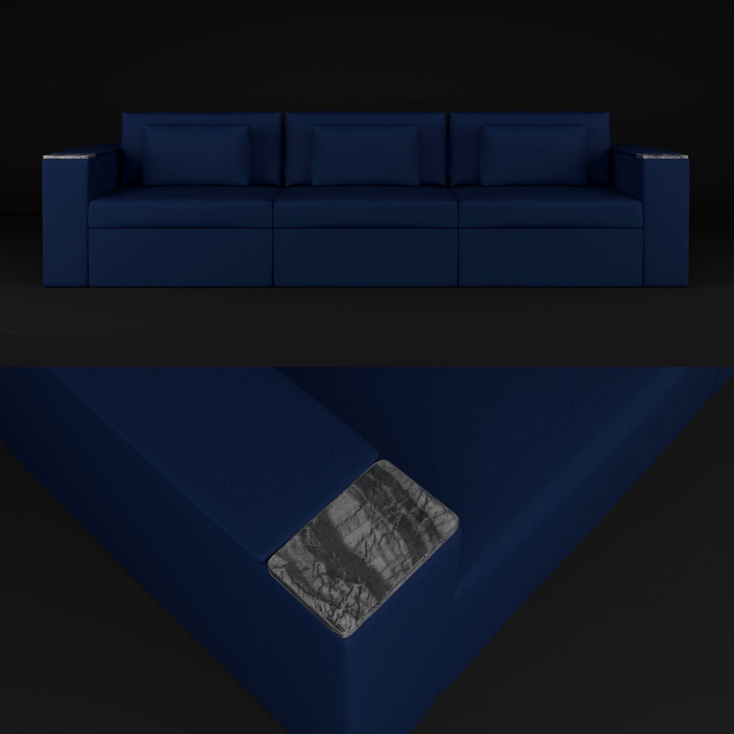 Three-Seater Essential