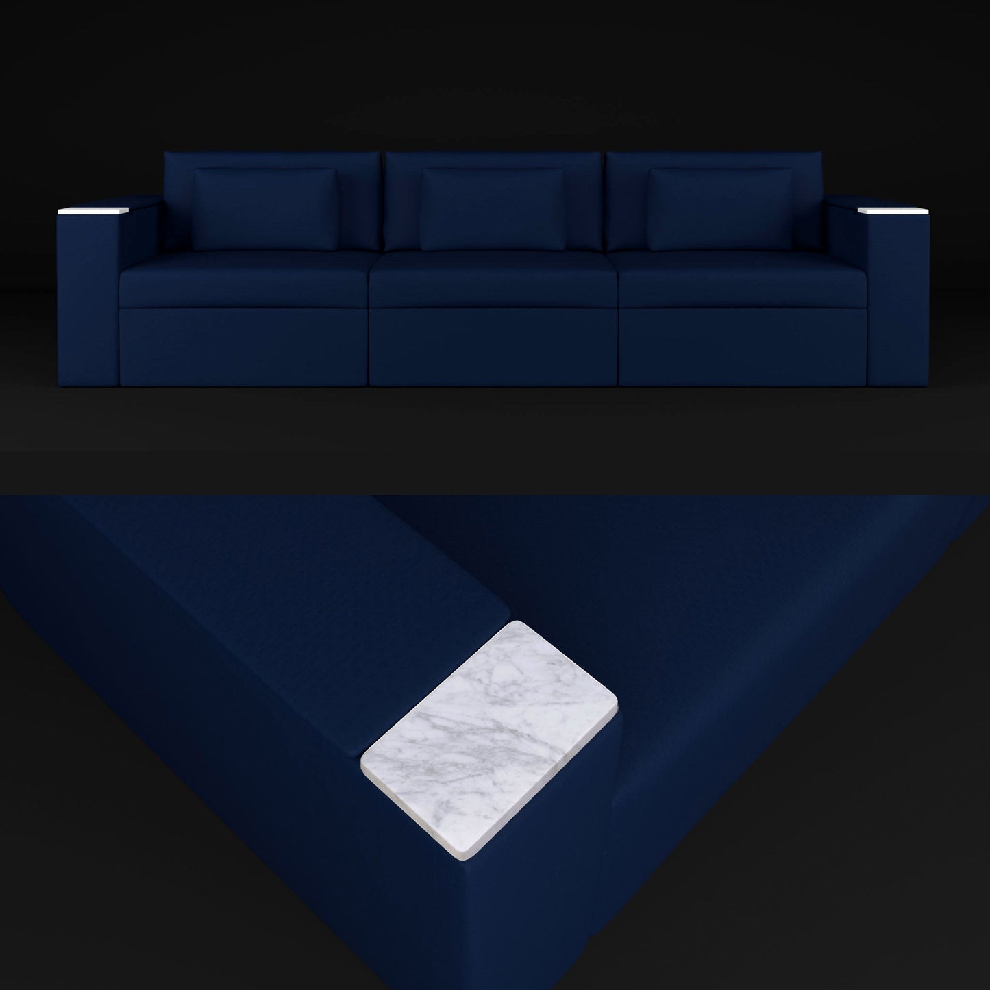 Three-Seater Essential