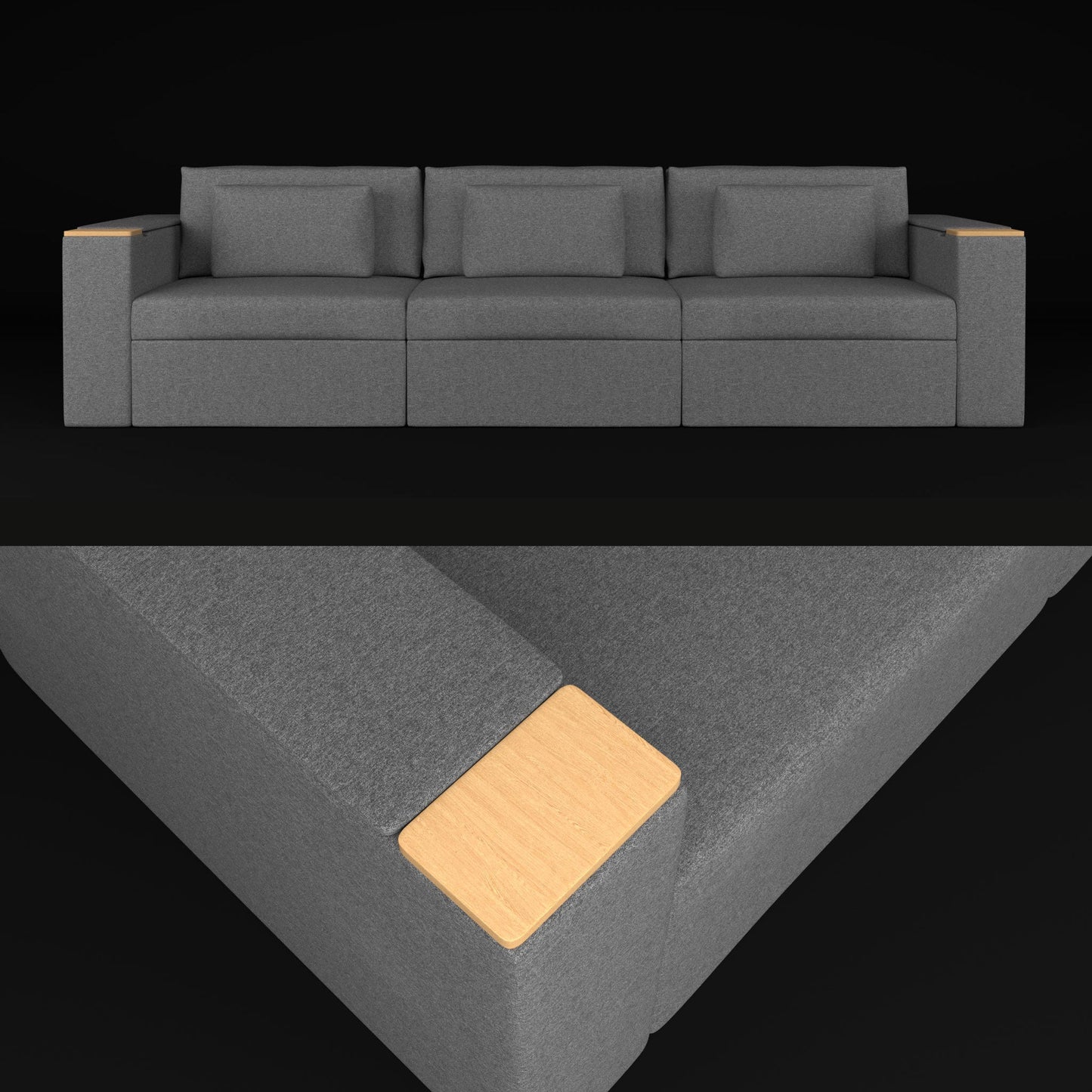 Three-Seater Essential