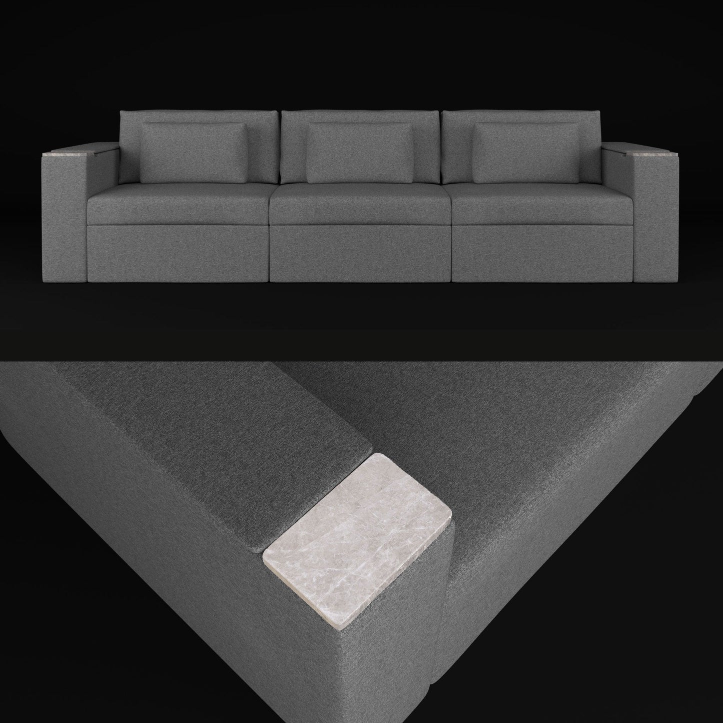 Three-Seater Essential