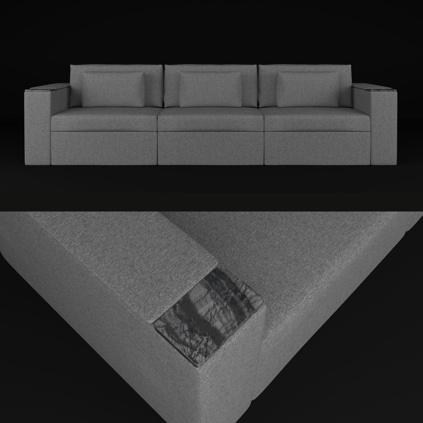 Three-Seater Essential