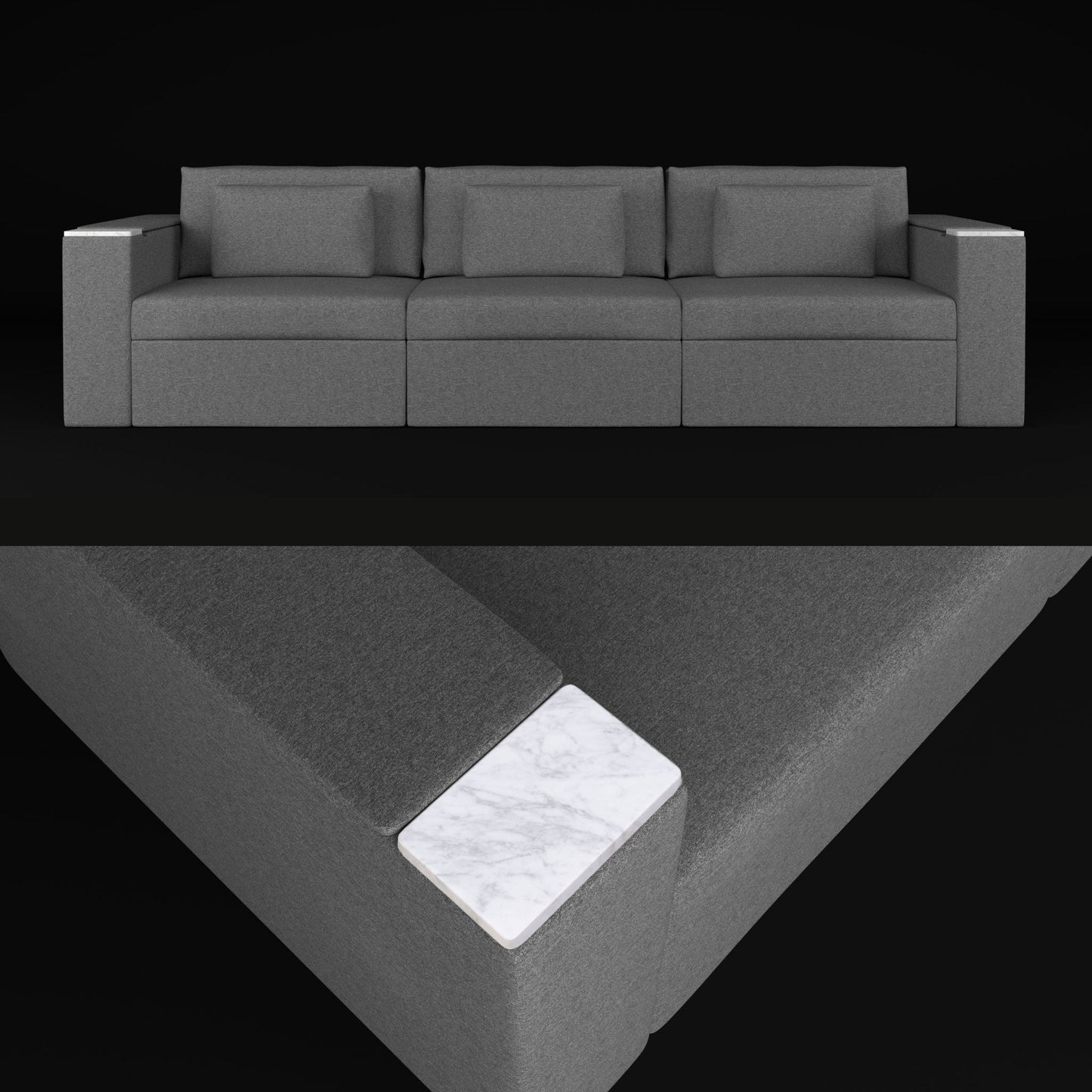 Three-Seater Essential