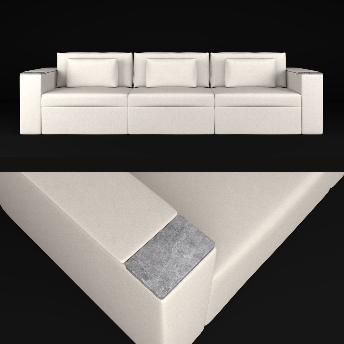 Three-Seater Essential