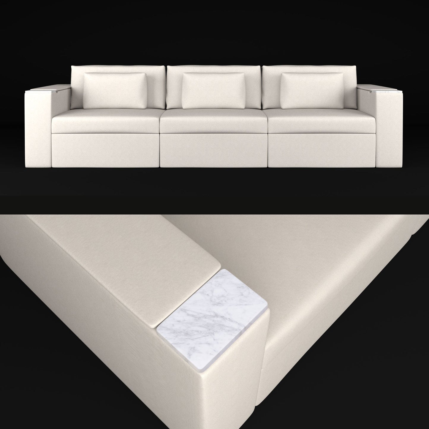 Three-Seater Essential