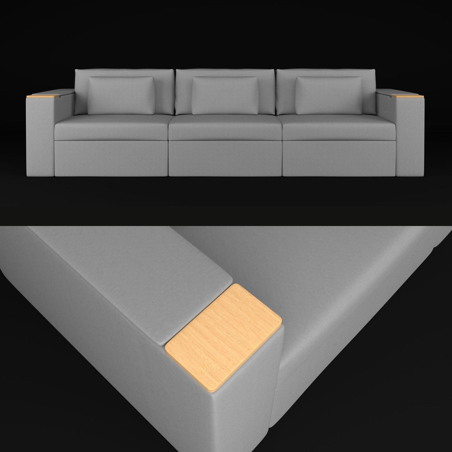 Three-Seater Essential