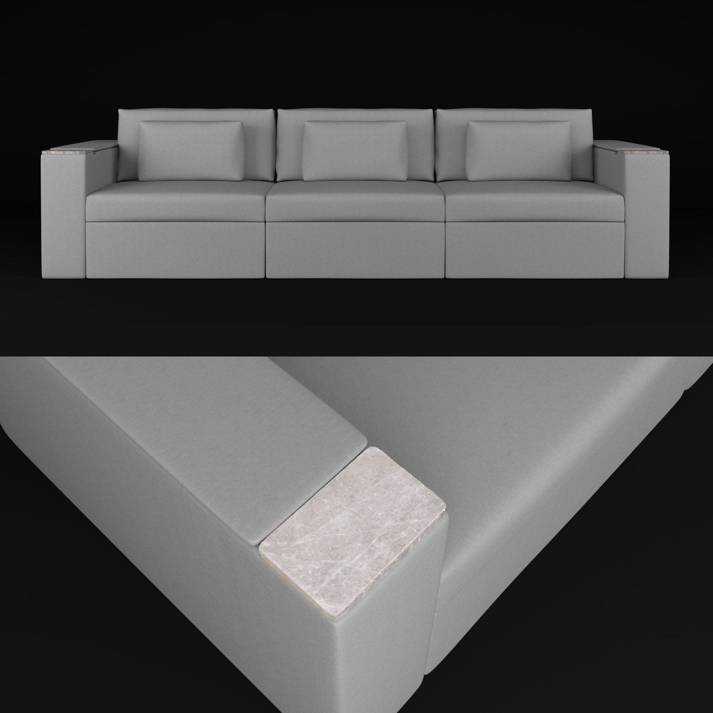 Three-Seater Essential