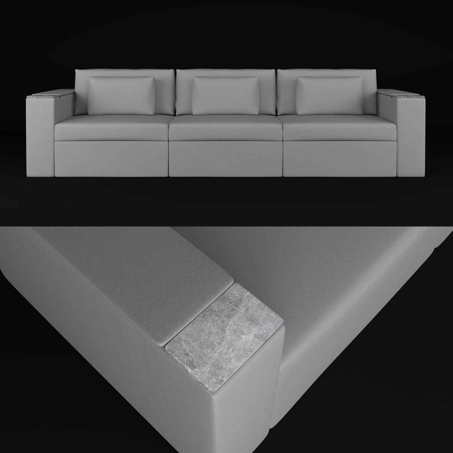 Three-Seater Essential
