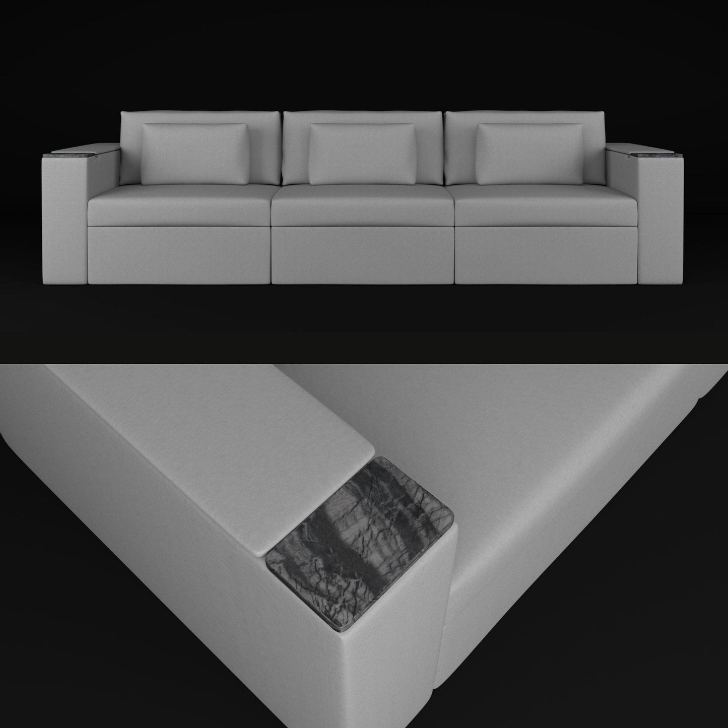 Three-Seater Essential
