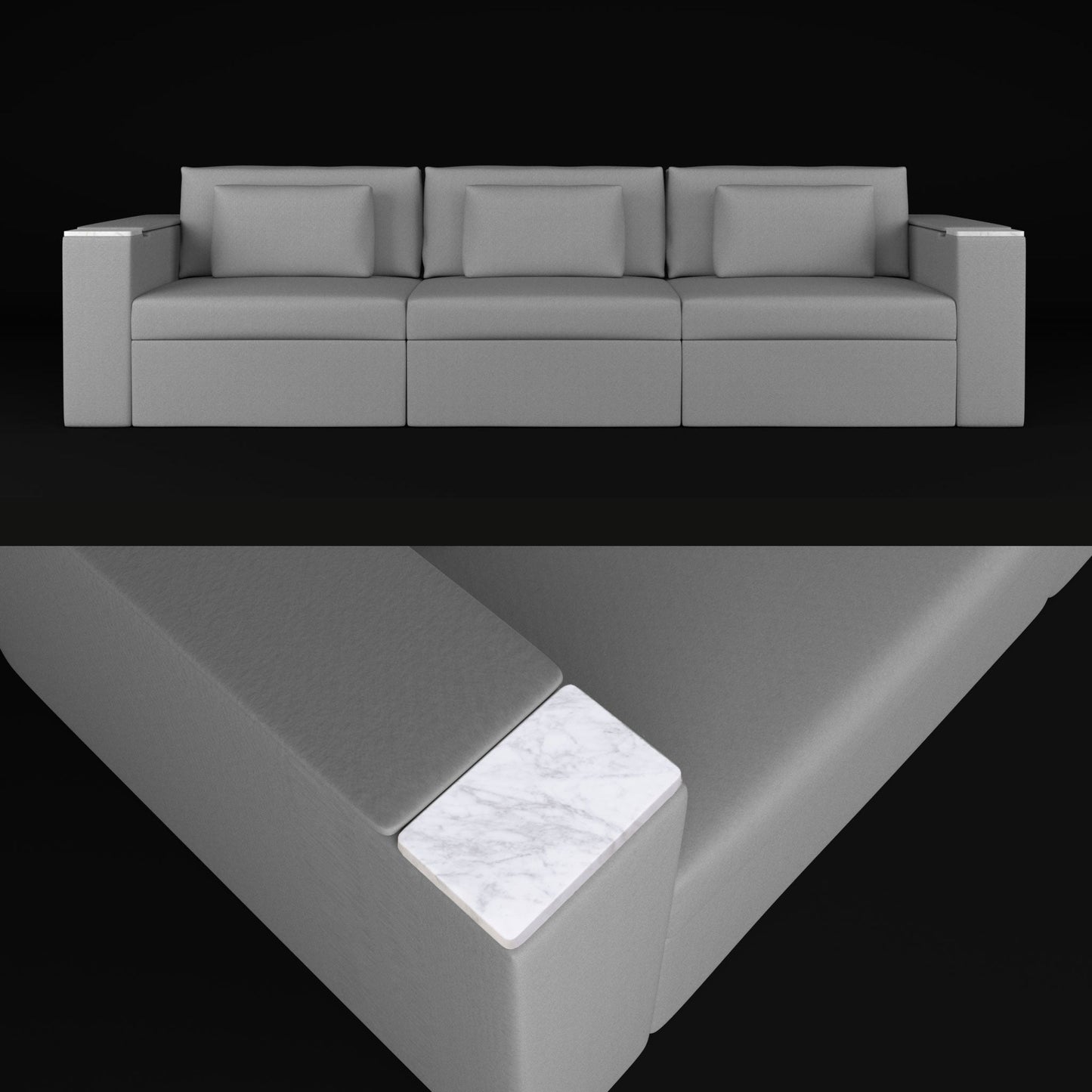 Three-Seater Essential
