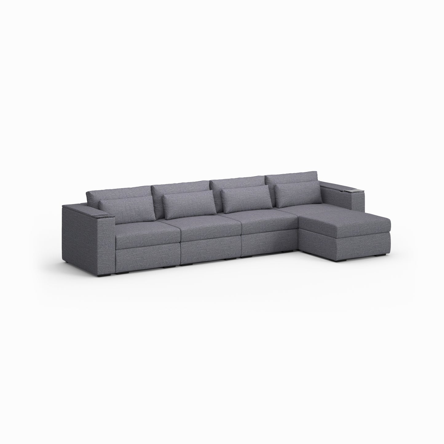 Four Seater - With ottoman