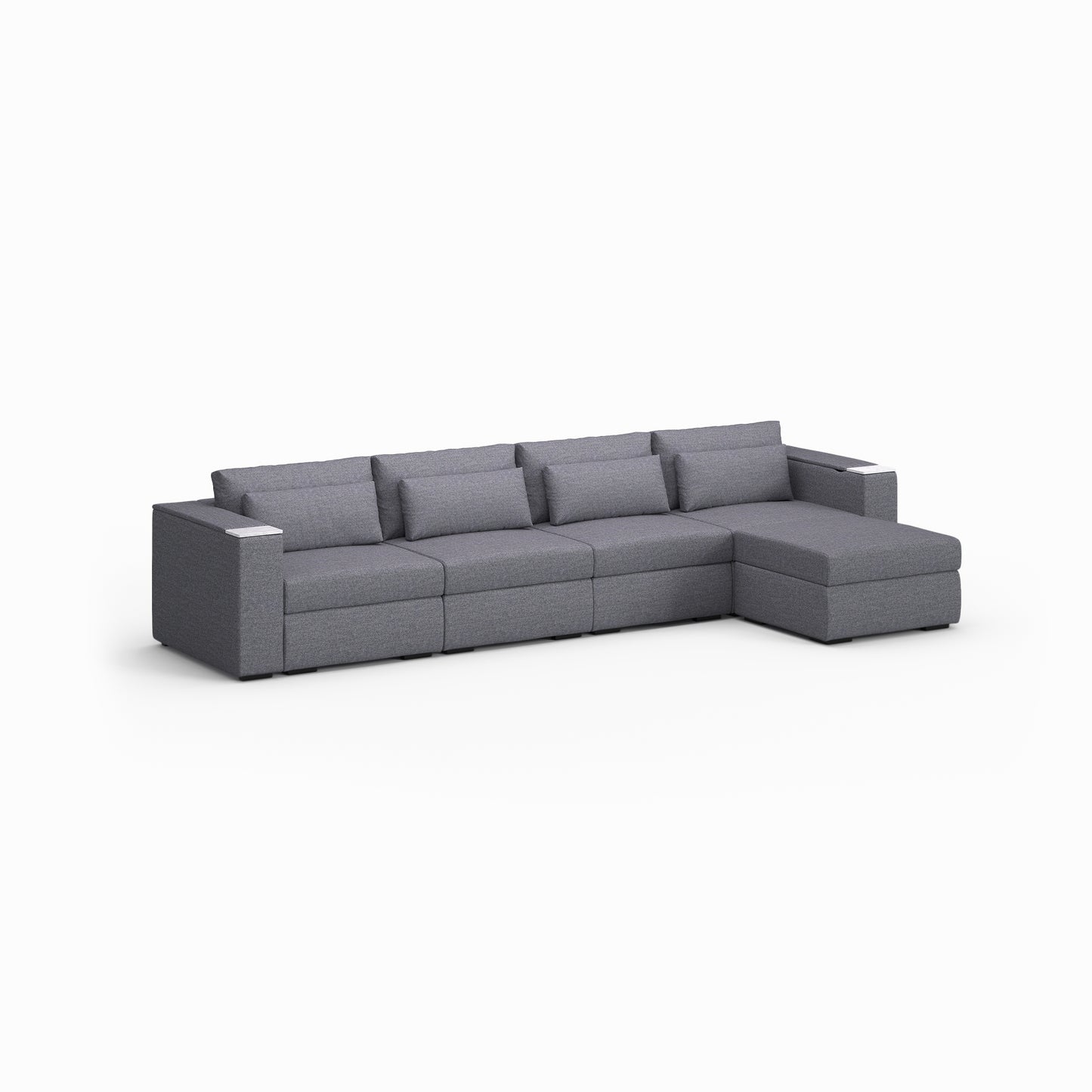 Four Seater - With ottoman