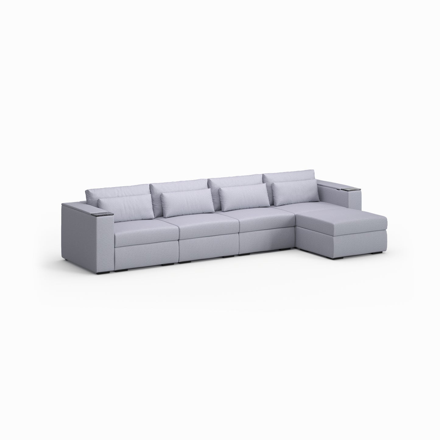 Four Seater - With ottoman