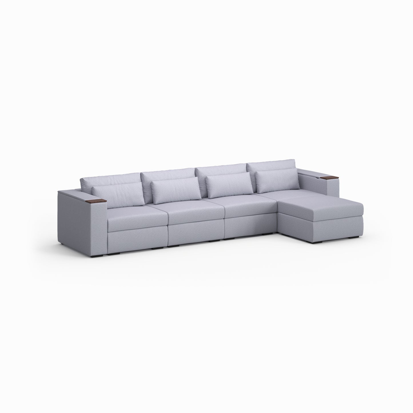 Four Seater - With ottoman
