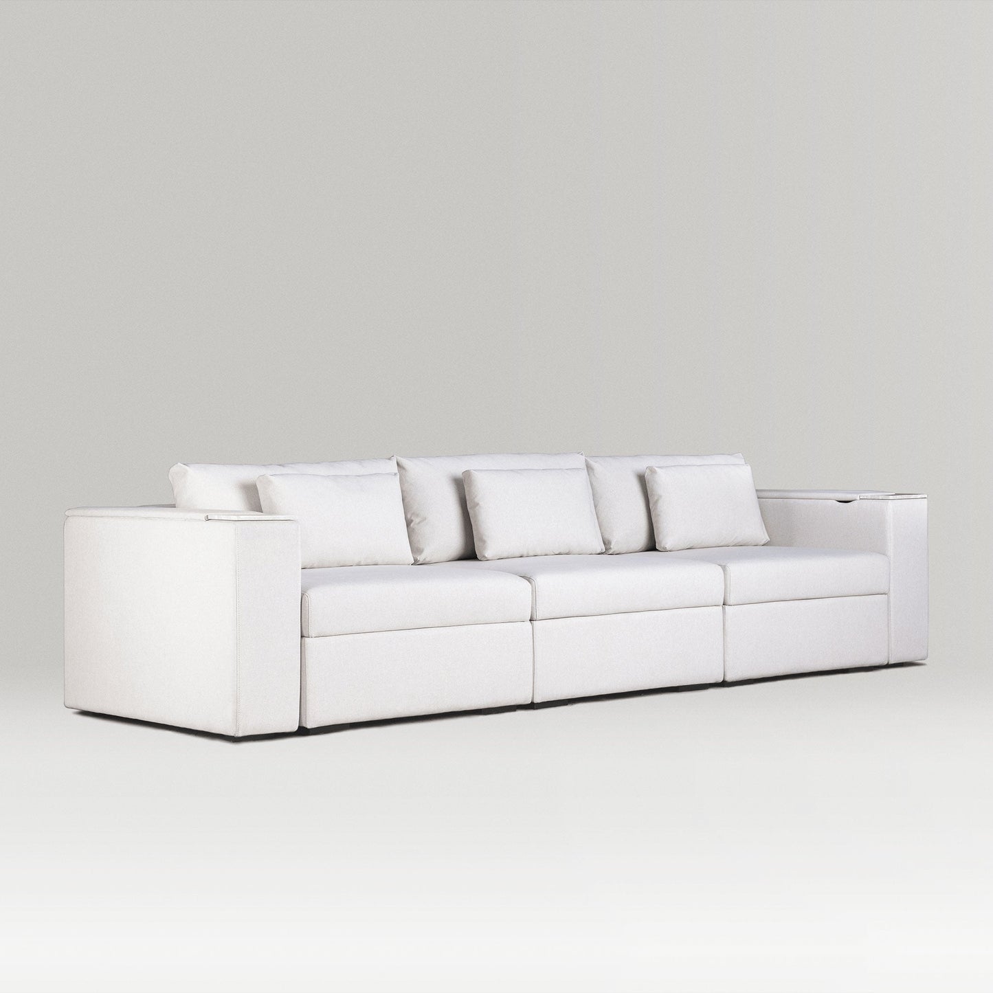 Rezy Design Sofa Store's Three-Seater Sectional Smart Sofa designed to furnish homes.