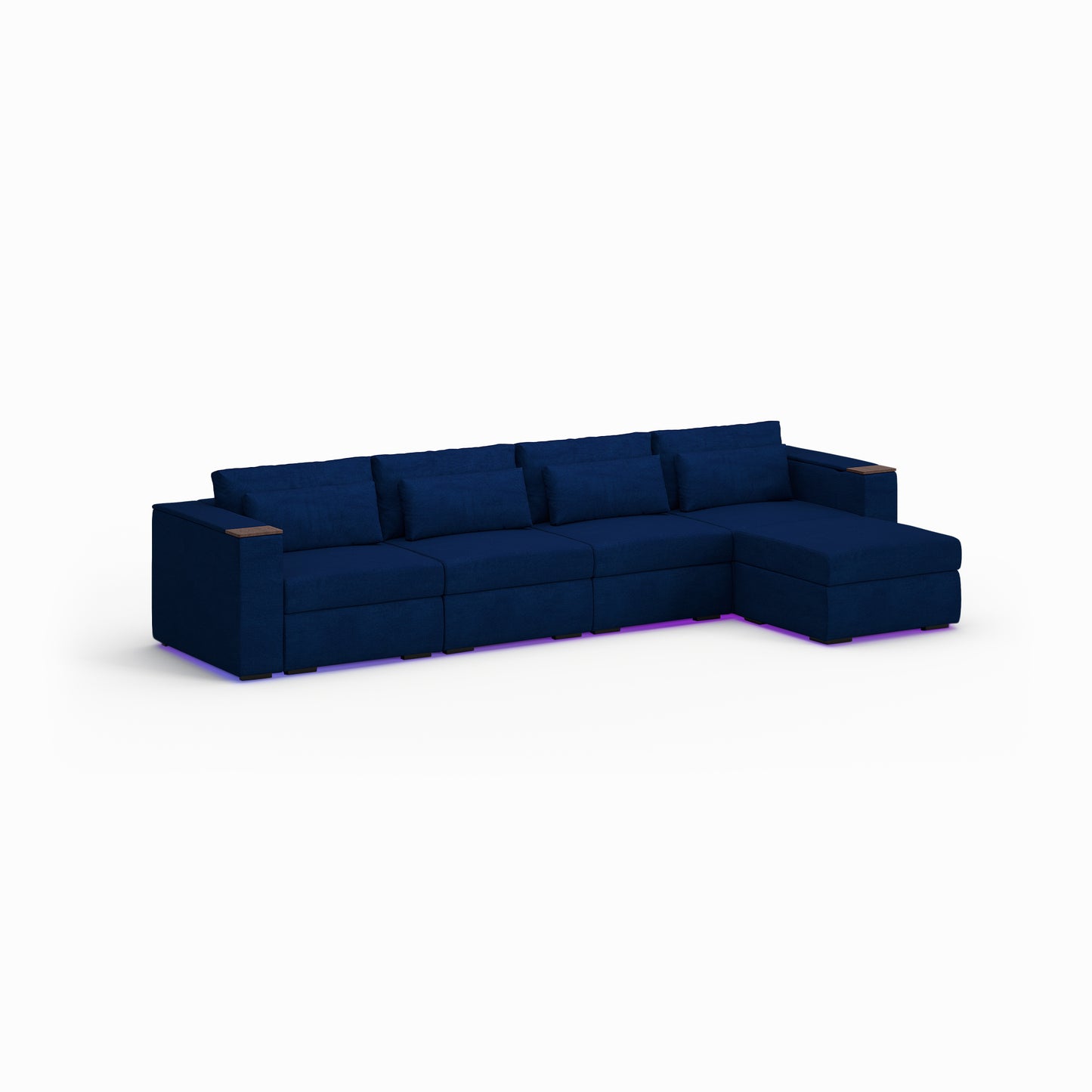 Four Seater - With ottoman
