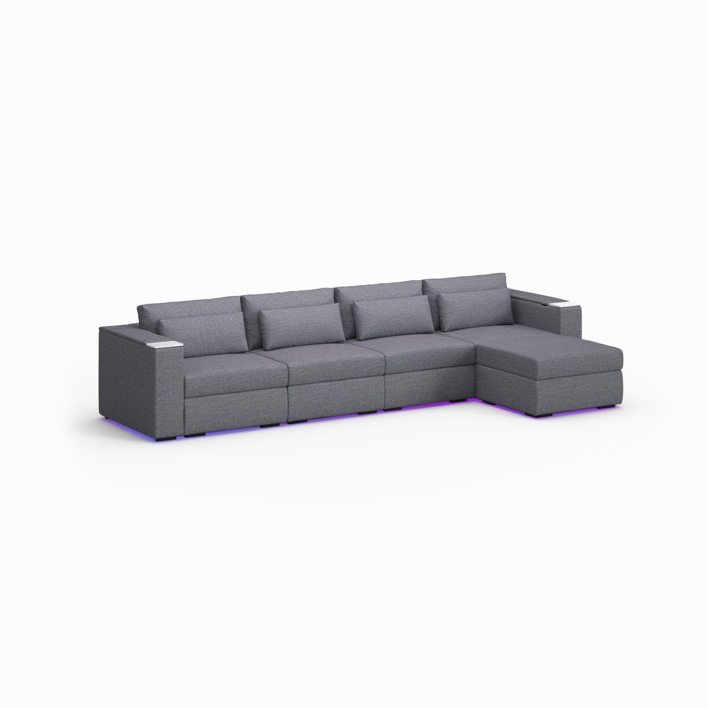 Four Seater - With ottoman