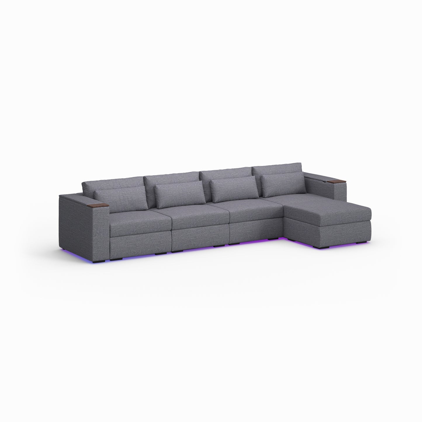 Four Seater - With ottoman