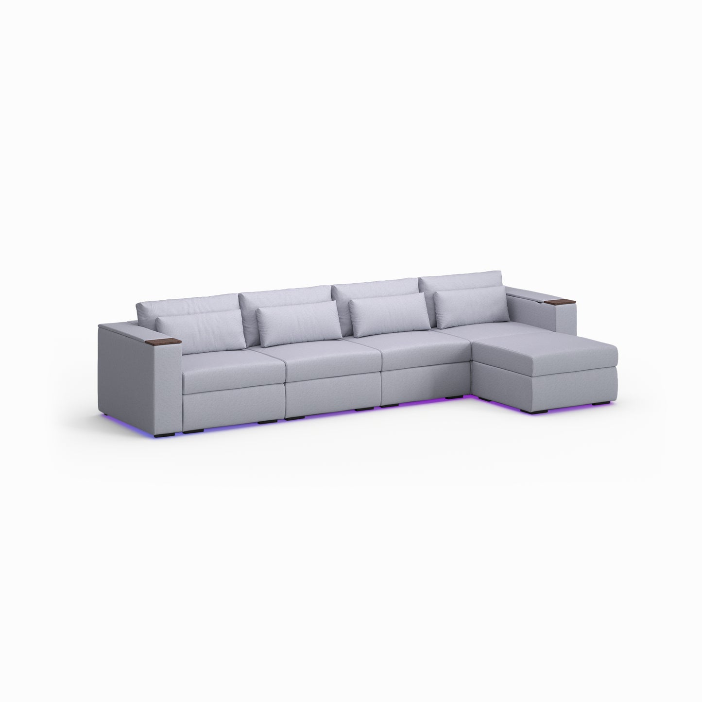 Four Seater - With ottoman