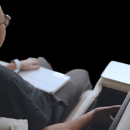 Rezy Sofa tray table for work at home