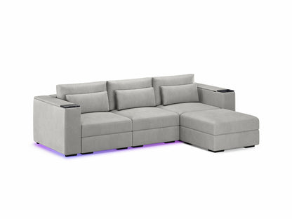 Three Seater - With ottoman 4.0