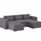 Three Seater - With 2 ottomans 4.0