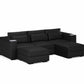 Three Seater - With 2 ottomans 4.0