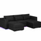 Three Seater - With 2 ottomans 4.0
