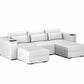 Three Seater - With 2 ottomans 4.0