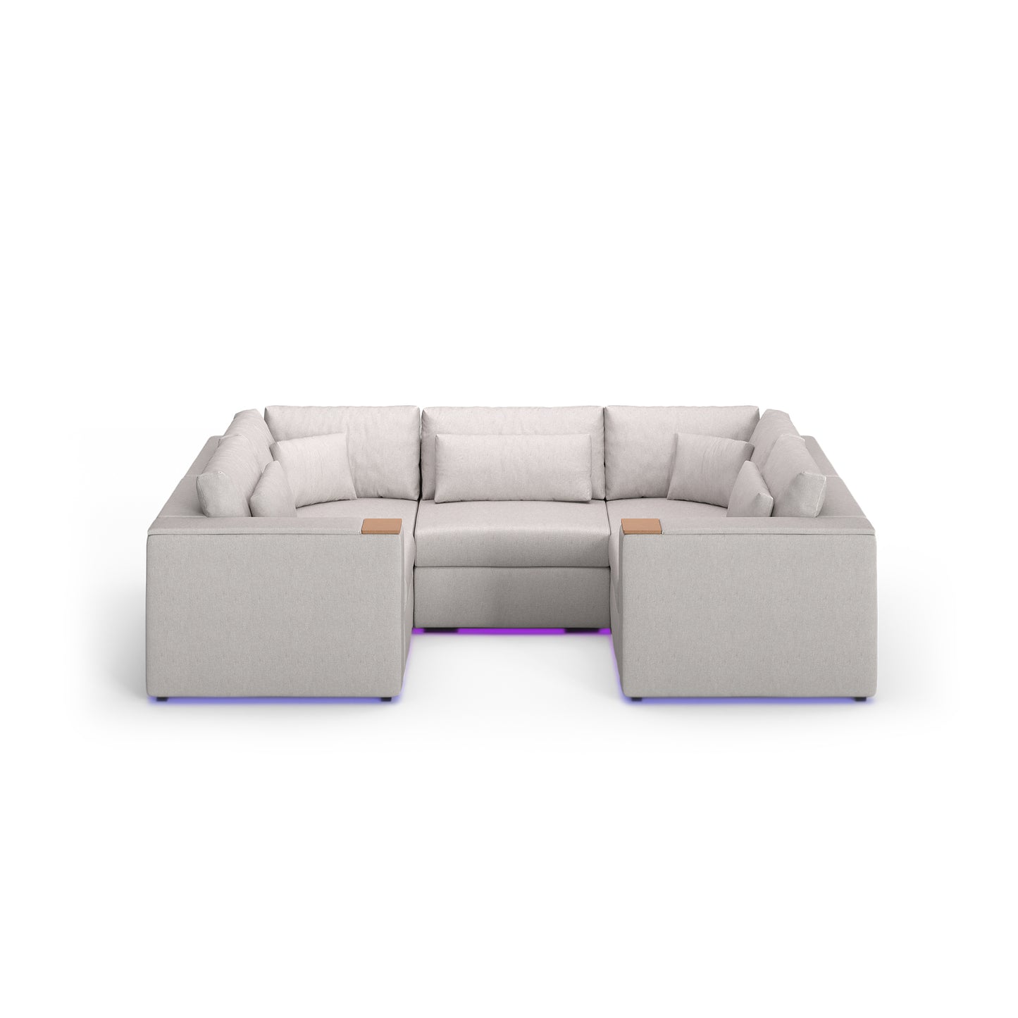 Three Seater - With 2 corner seats