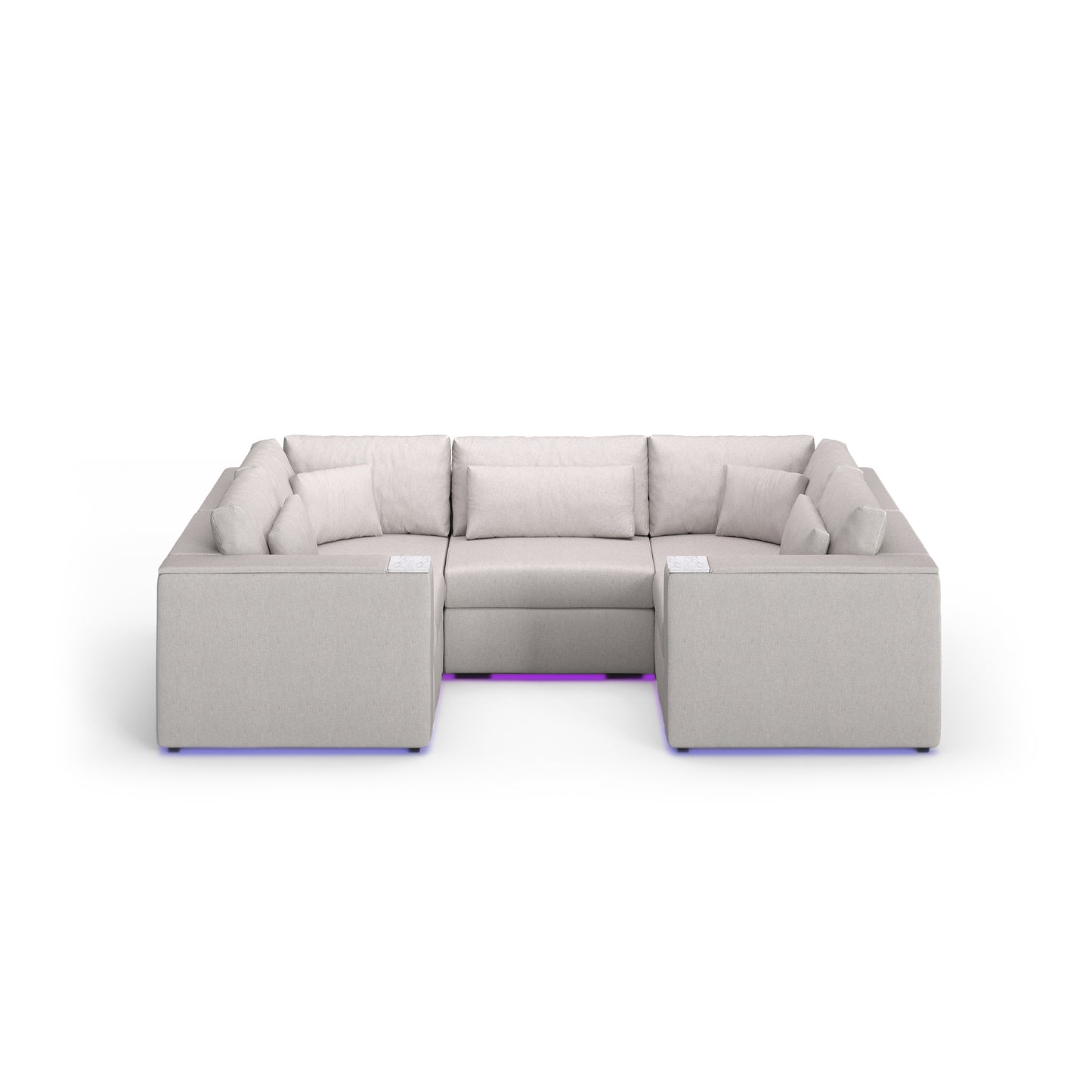 Three Seater - With 2 corner seats