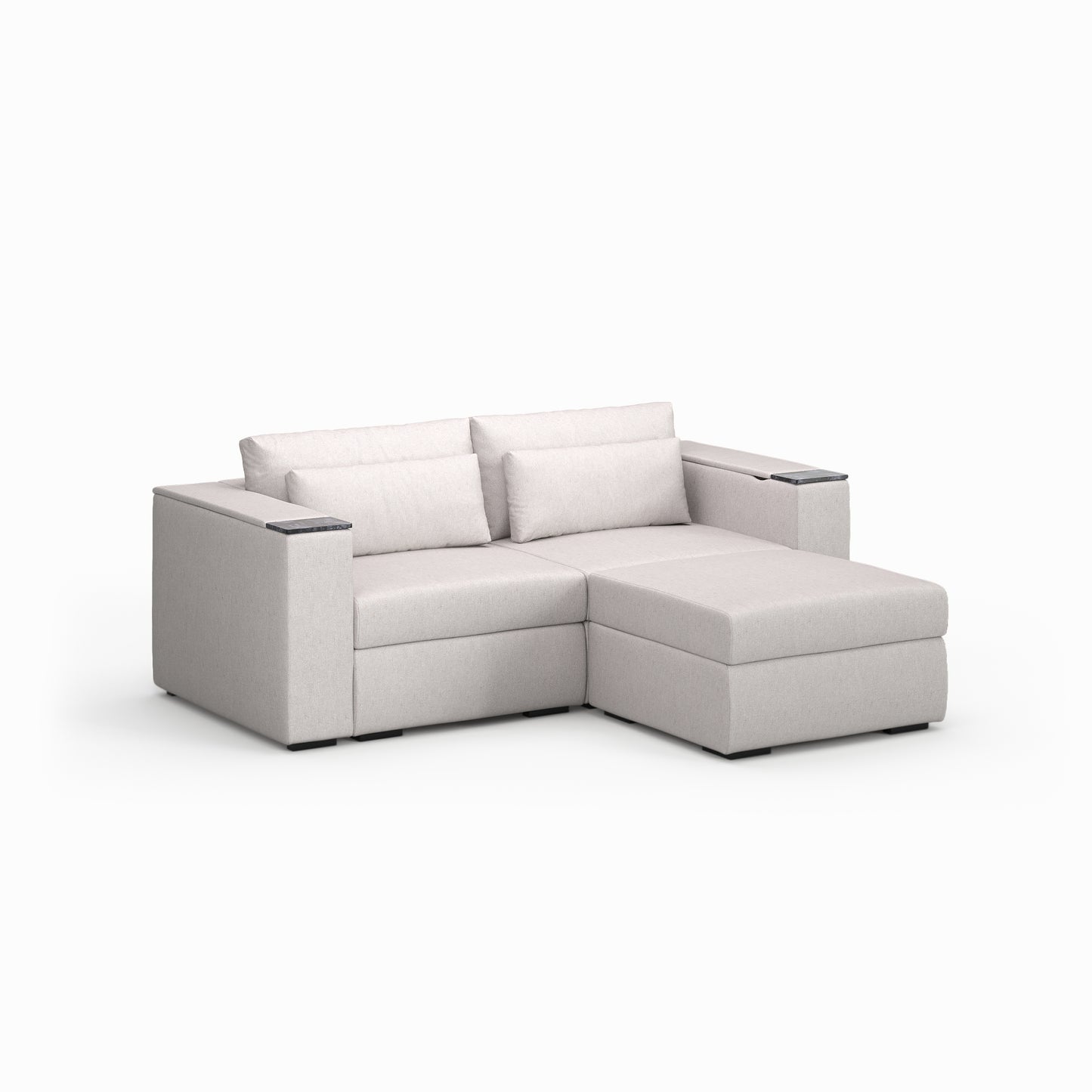 Two Seater - With Ottoman