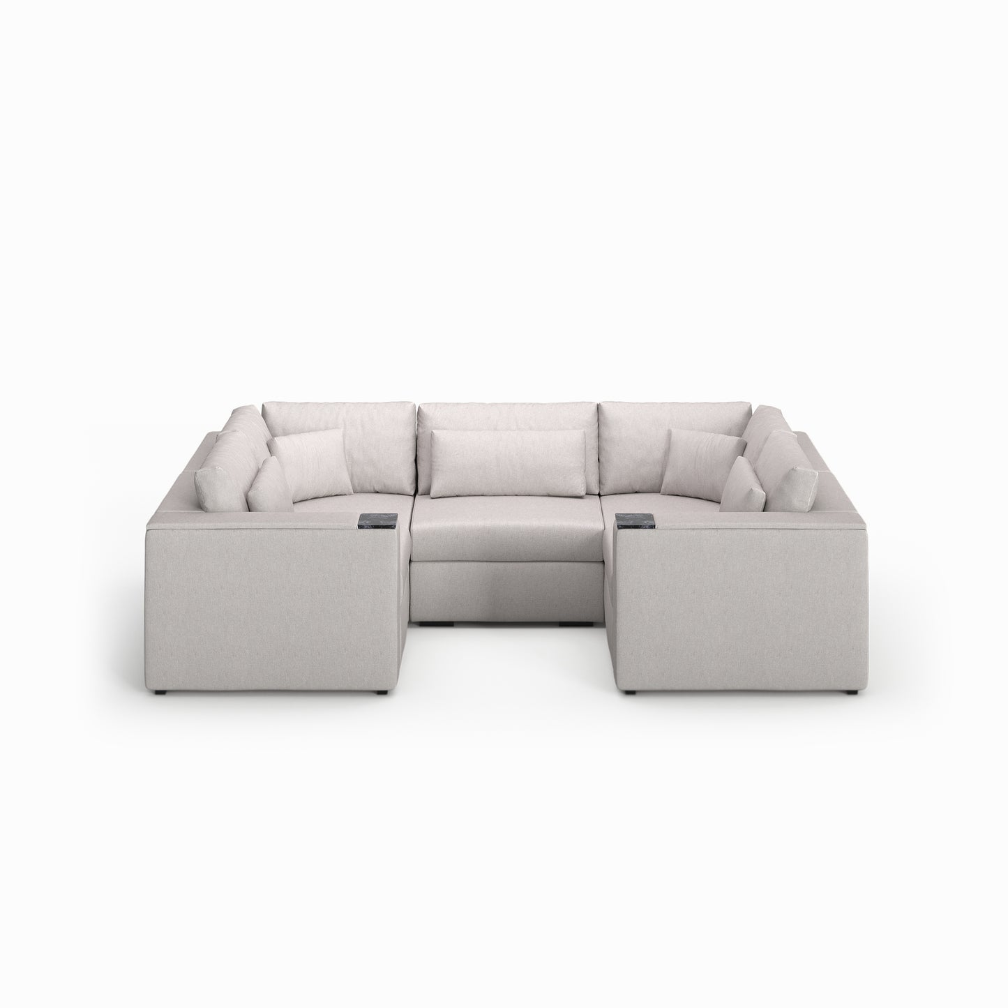 Three Seater - With 2 corner seats