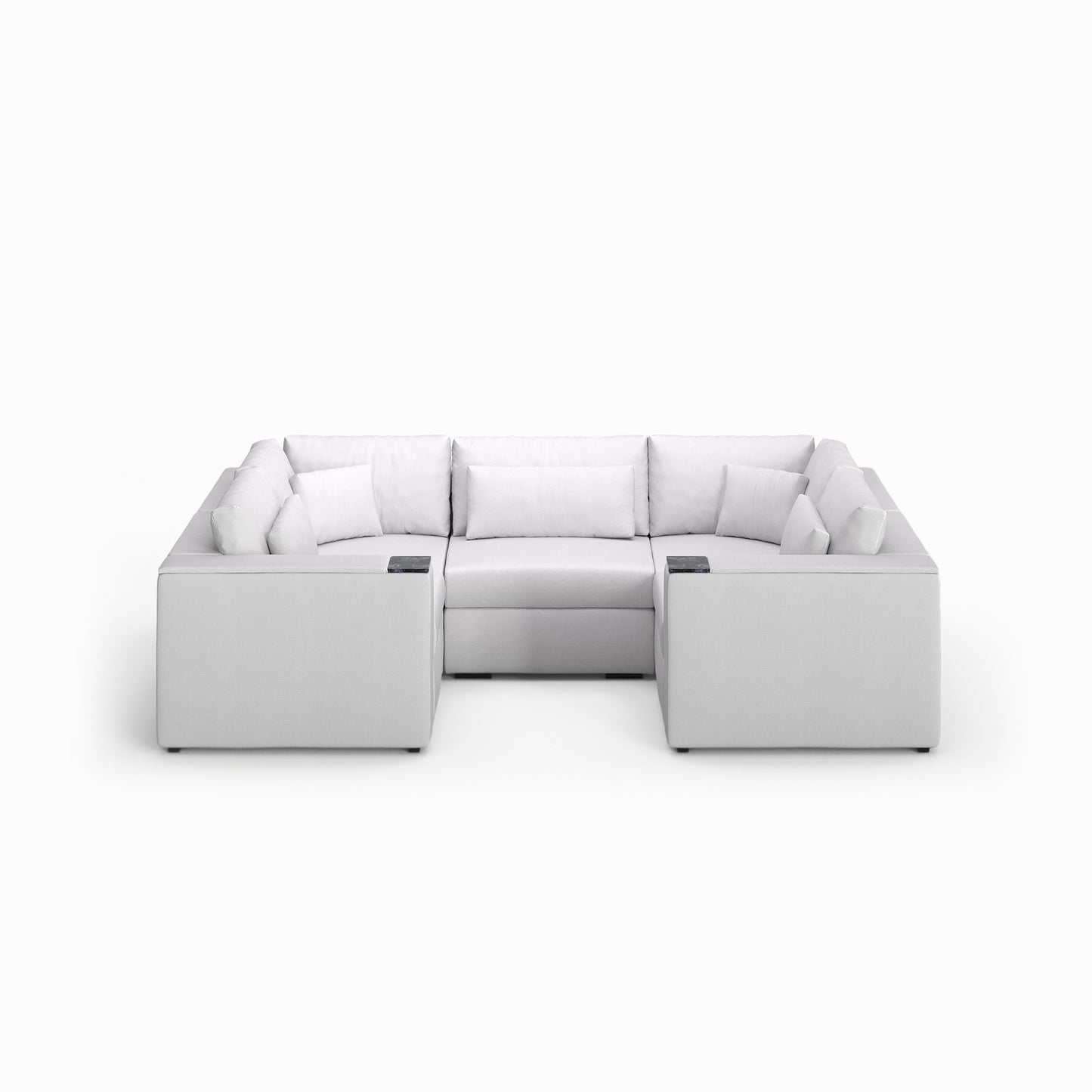 Three Seater - With 2 corner seats