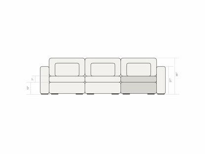 Three Seater - With ottoman 4.0
