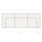 Three Seater Flow Sofa Bed