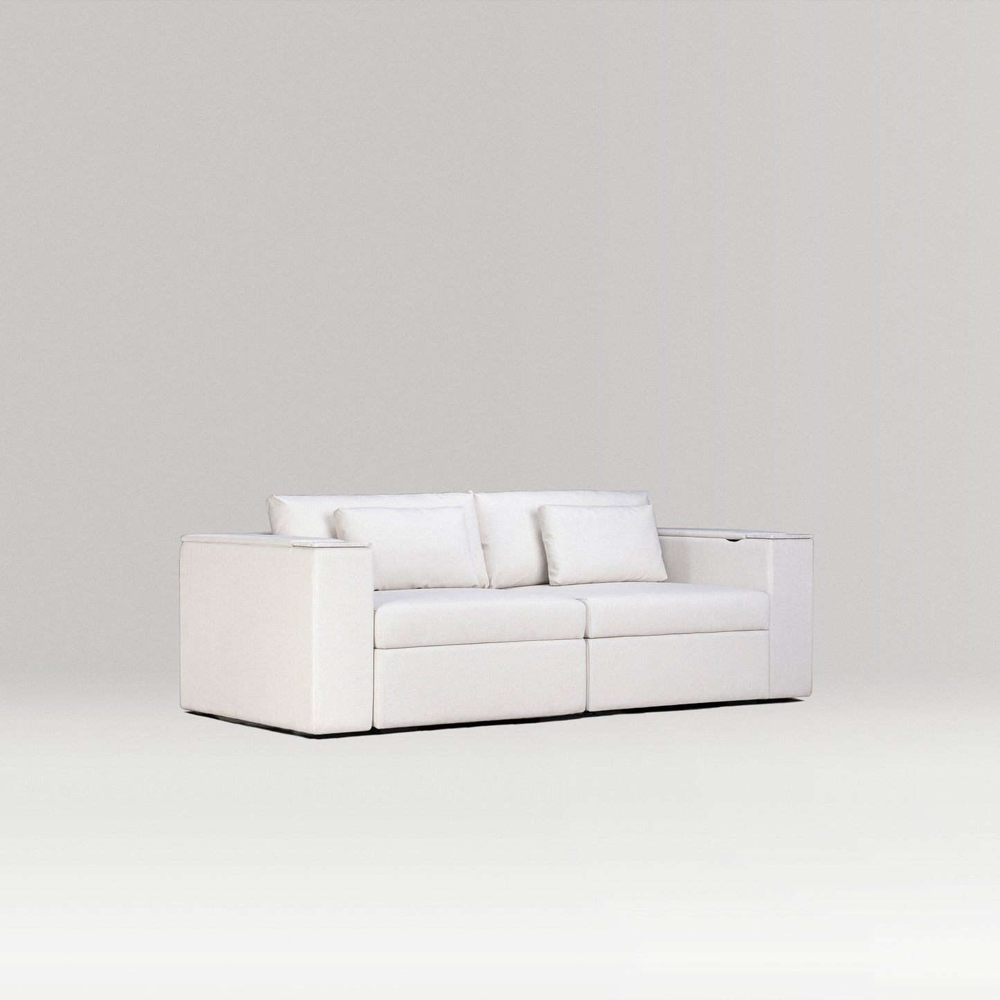 Rezy Design Sofa Store's Two-Seater Sectional Sofa designed to furnish apartments.