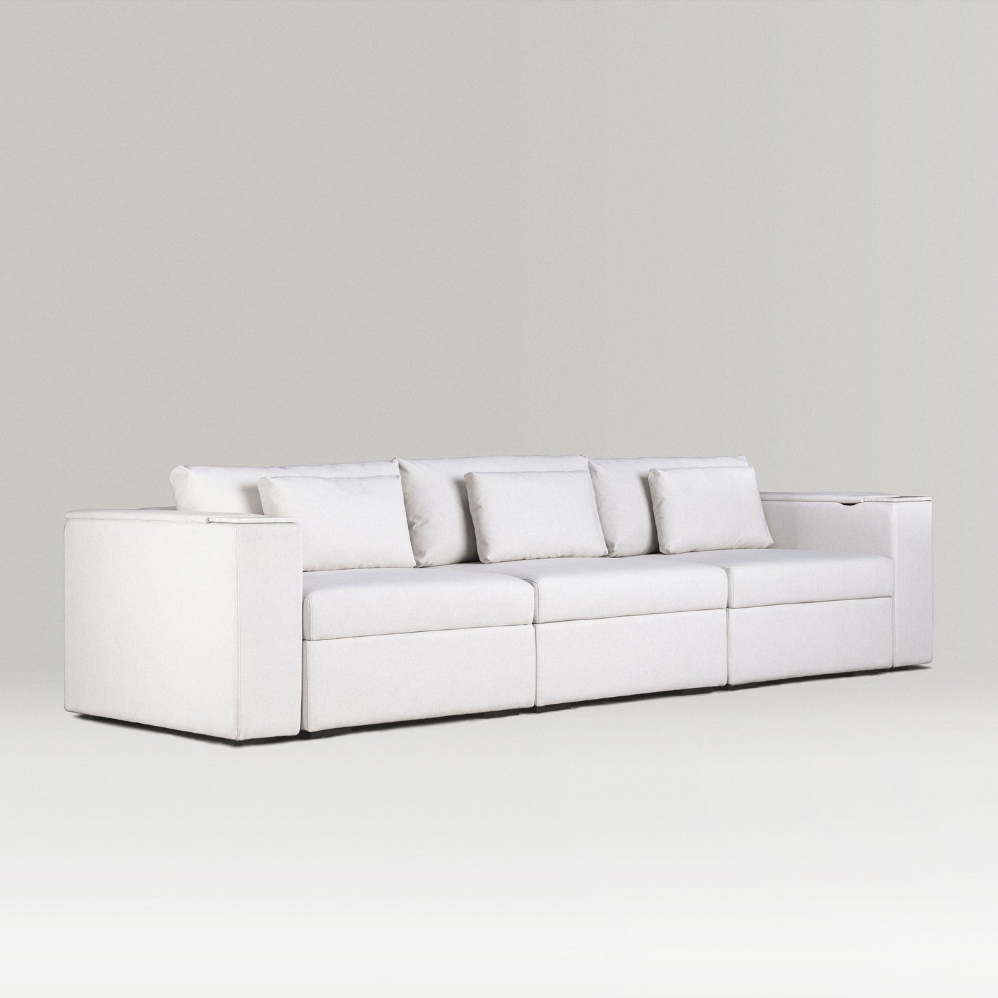   Rezy Design Sofa Store's Three-Seater Sectional Sofa designed to furnish homes.